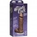 The Realistic Cock 8 Inch Dildo Flesh Brown