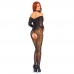 Leg Avenue Reversible Long Sleeved Bodystocking UK 814