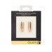 Ouch Magnetic Nipple Clamps Diamond Bullet Gold