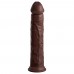 King Cock Elite 11 Inch Dual Density Cock Flesh Brown