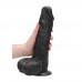 RealRock 10 Inch Dong With Testicles Black RealRock 10 Inch Dong With Testicles Black