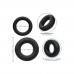 Link Up Optimum Vibrating Cock Ring Set Black
